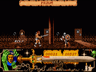 Death Bringer screenshot 3 for Amiga